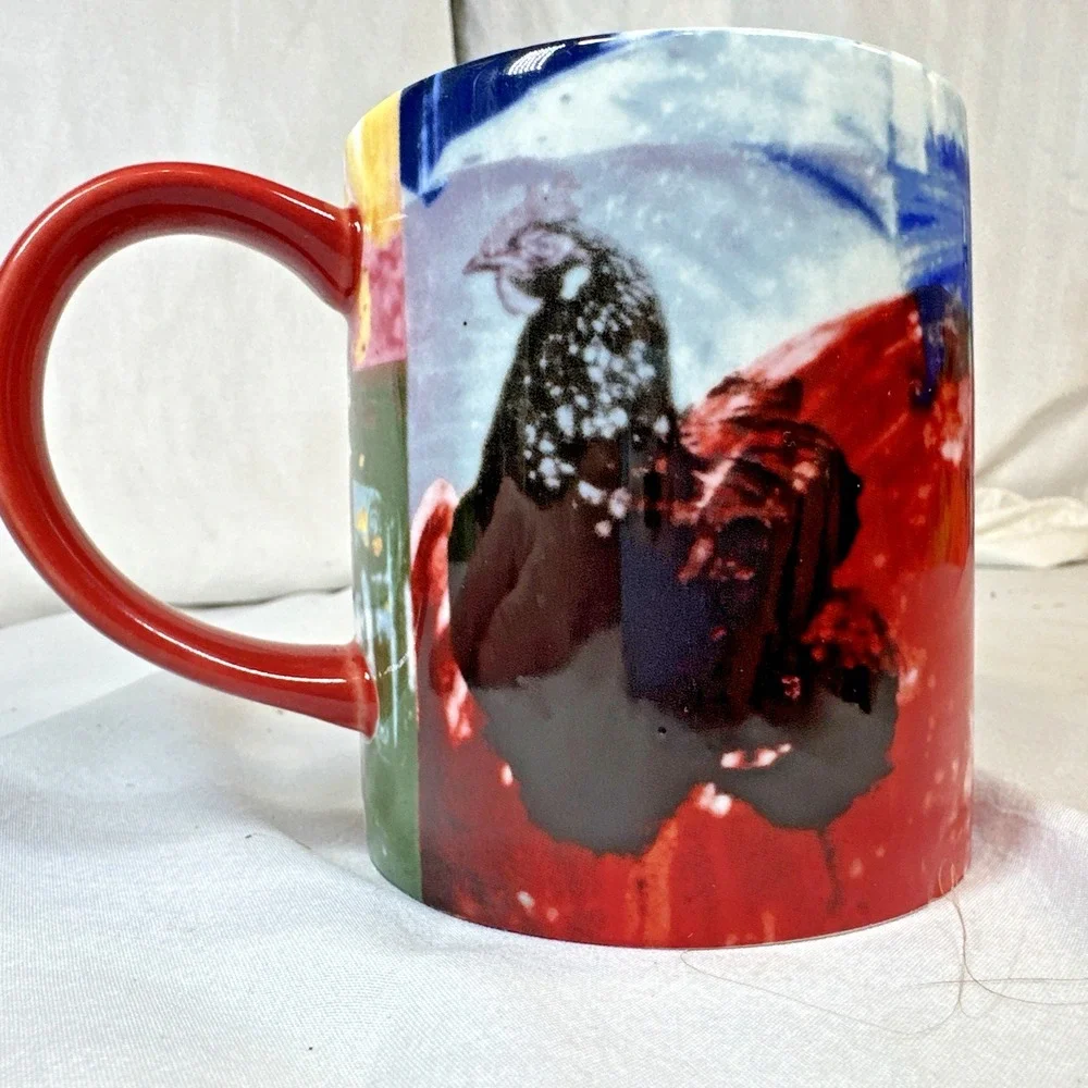 West Elm Robert Rauschenberg Mug | Rauschenberg Art Work Mug Caryatid Cavalcade